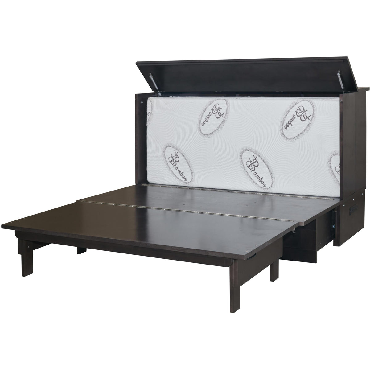  Cabinet Bed Harrison Queen Cabinet Bed - Shadow Black IMAGE 5