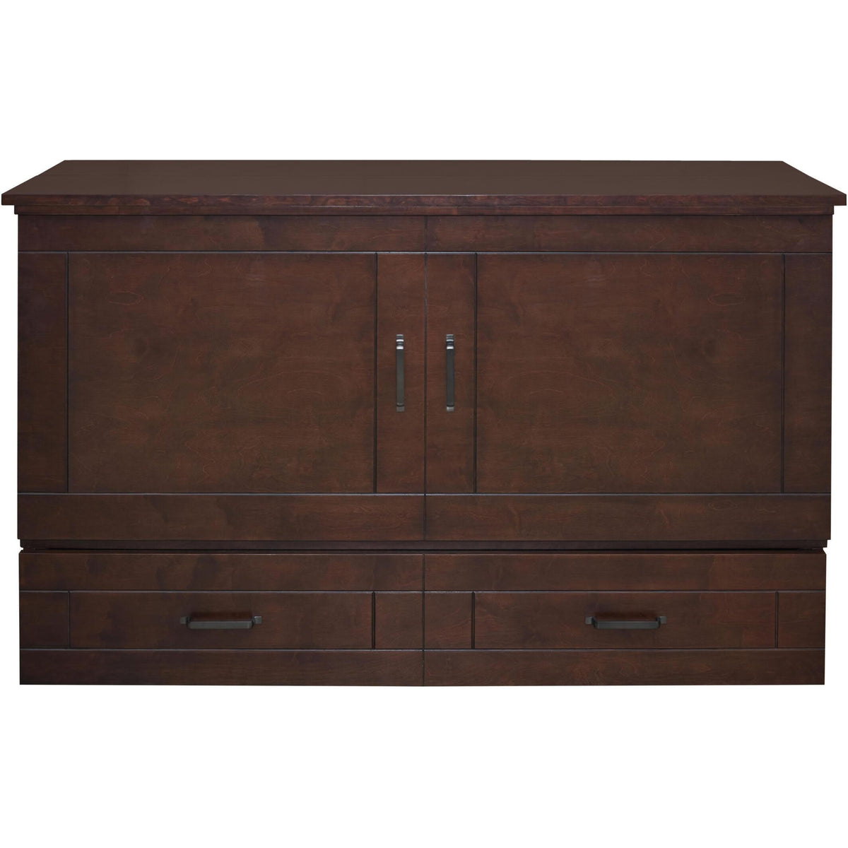  Cabinet Bed Aztec Queen Cabinet Bed - Espresso IMAGE 1