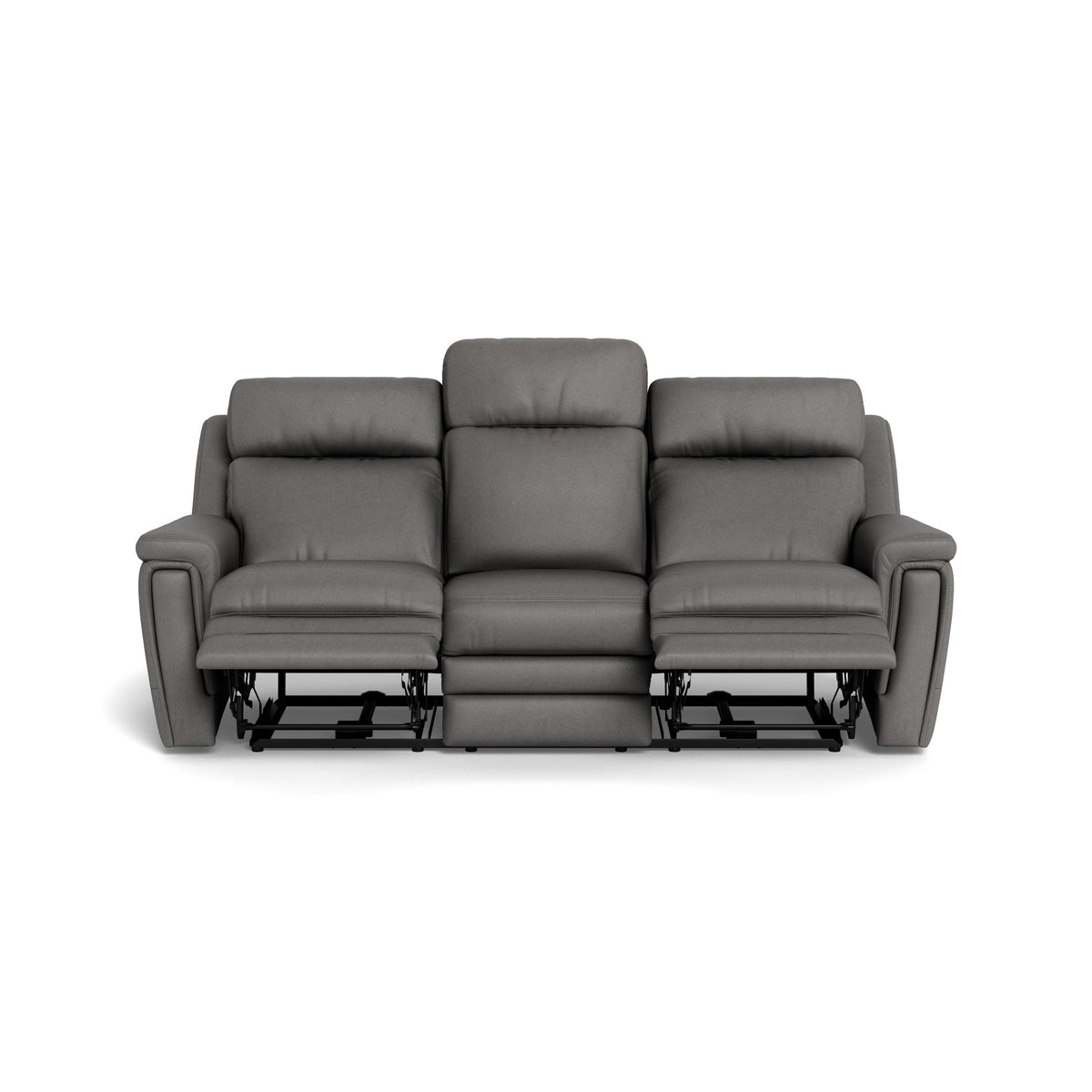  Palliser Asher 41065-L6 Power Reclining Sofa with Lumbar Support - Bali Rainstorm Match IMAGE 2