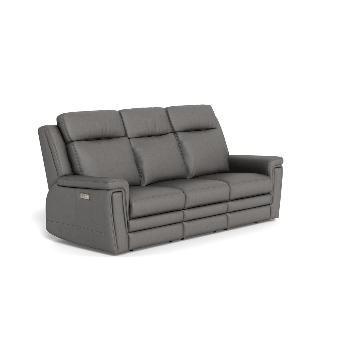  Palliser Asher 41065-L6 Power Reclining Sofa with Lumbar Support - Bali Rainstorm Match IMAGE 3
