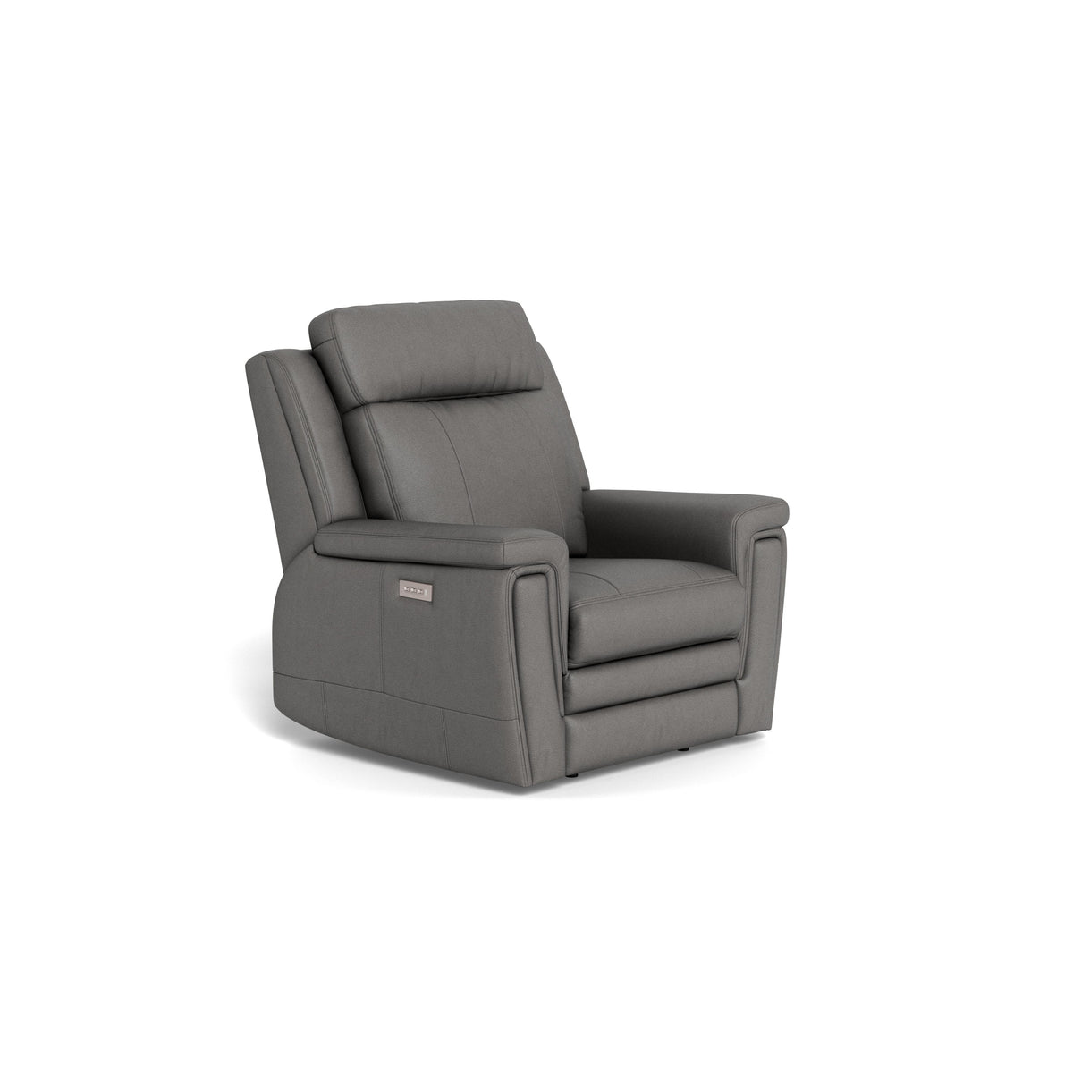  Palliser Asher 41065-L9 Wallhugger Power Recliner w/ Power Lumbar - Bali Rainstorm Match IMAGE 3