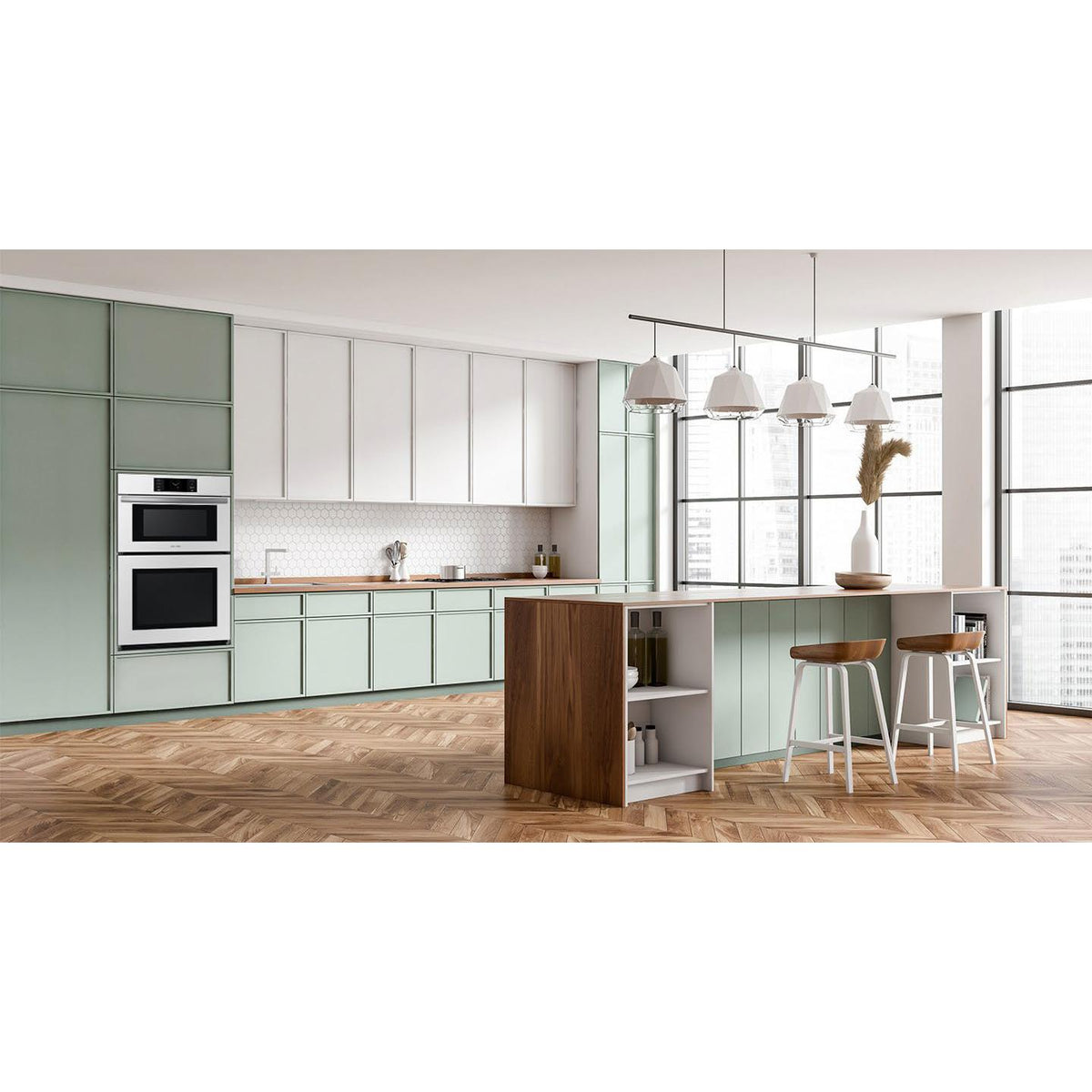  Samsung Bespoke 30-inch, 7.0 cu. ft. Built-in Combination Wall Oven NQ70CB700D12AA IMAGE 14