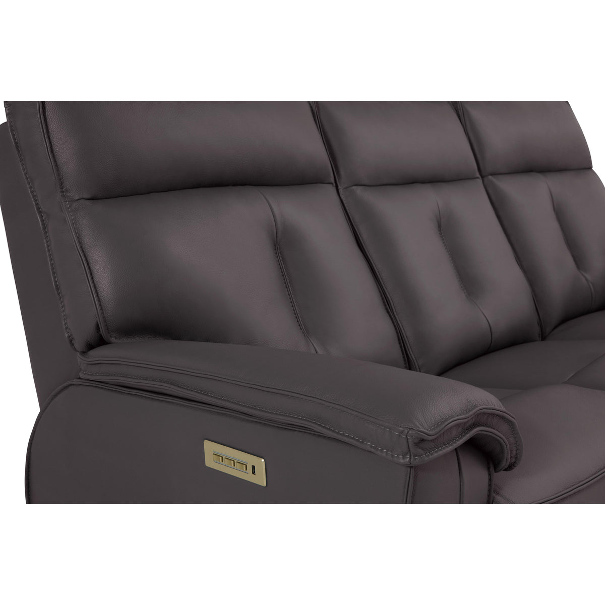  Palliser Oakley 41187-L6 Power Sofa Recliner with Power Headrest & Lumbar - Bali Carob Match IMAGE 13