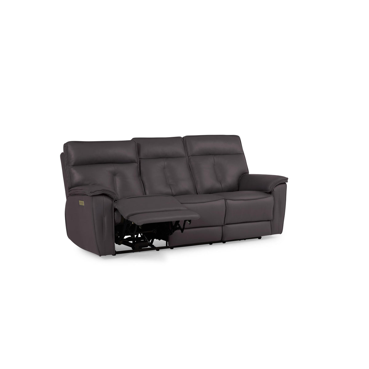  Palliser Oakley 41187-L6 Power Sofa Recliner with Power Headrest & Lumbar - Bali Carob Match IMAGE 2