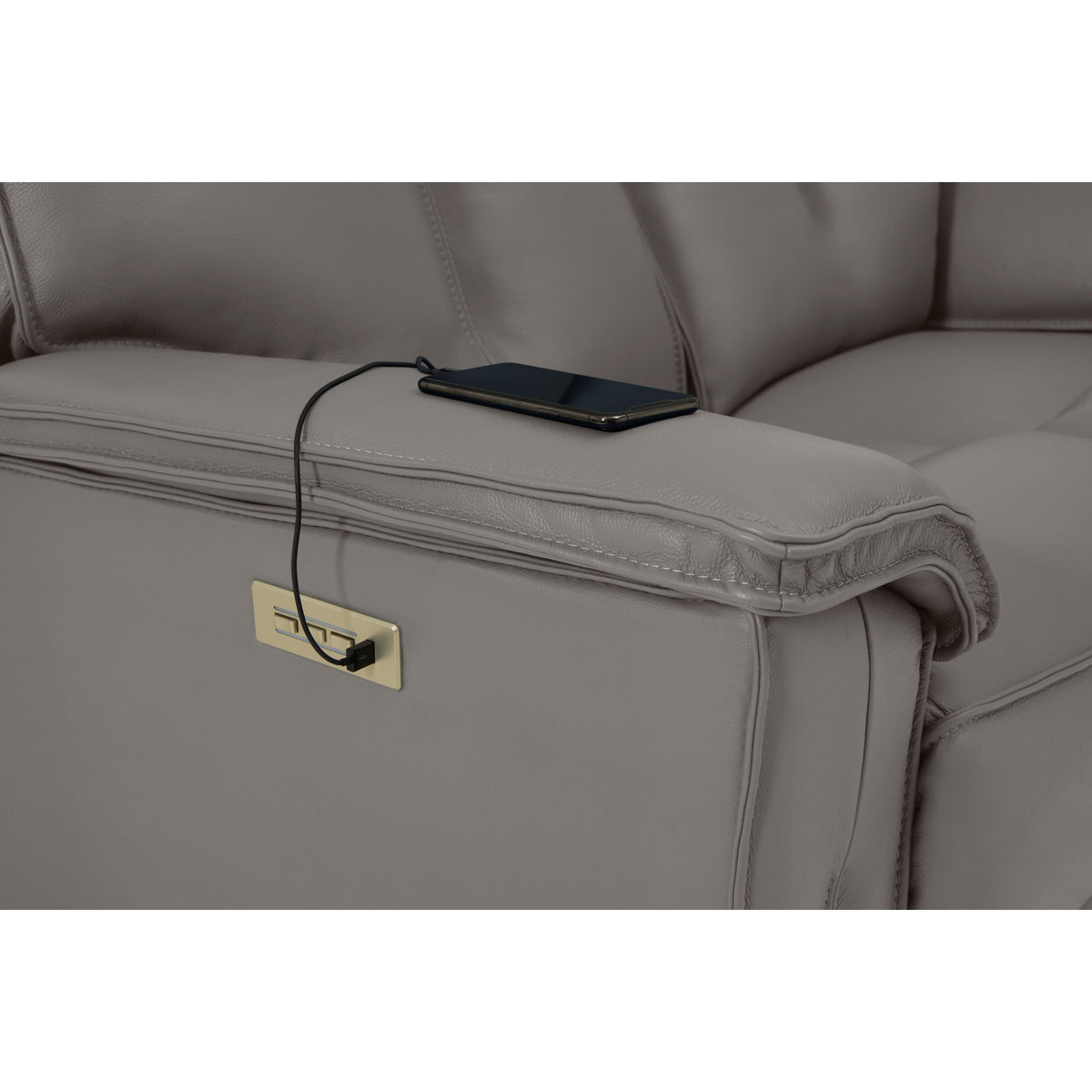  Palliser Oakley 41187-L7 Power Sofa Loveseat with Power Headrest & Lumbar - Bali Marble Match IMAGE 11