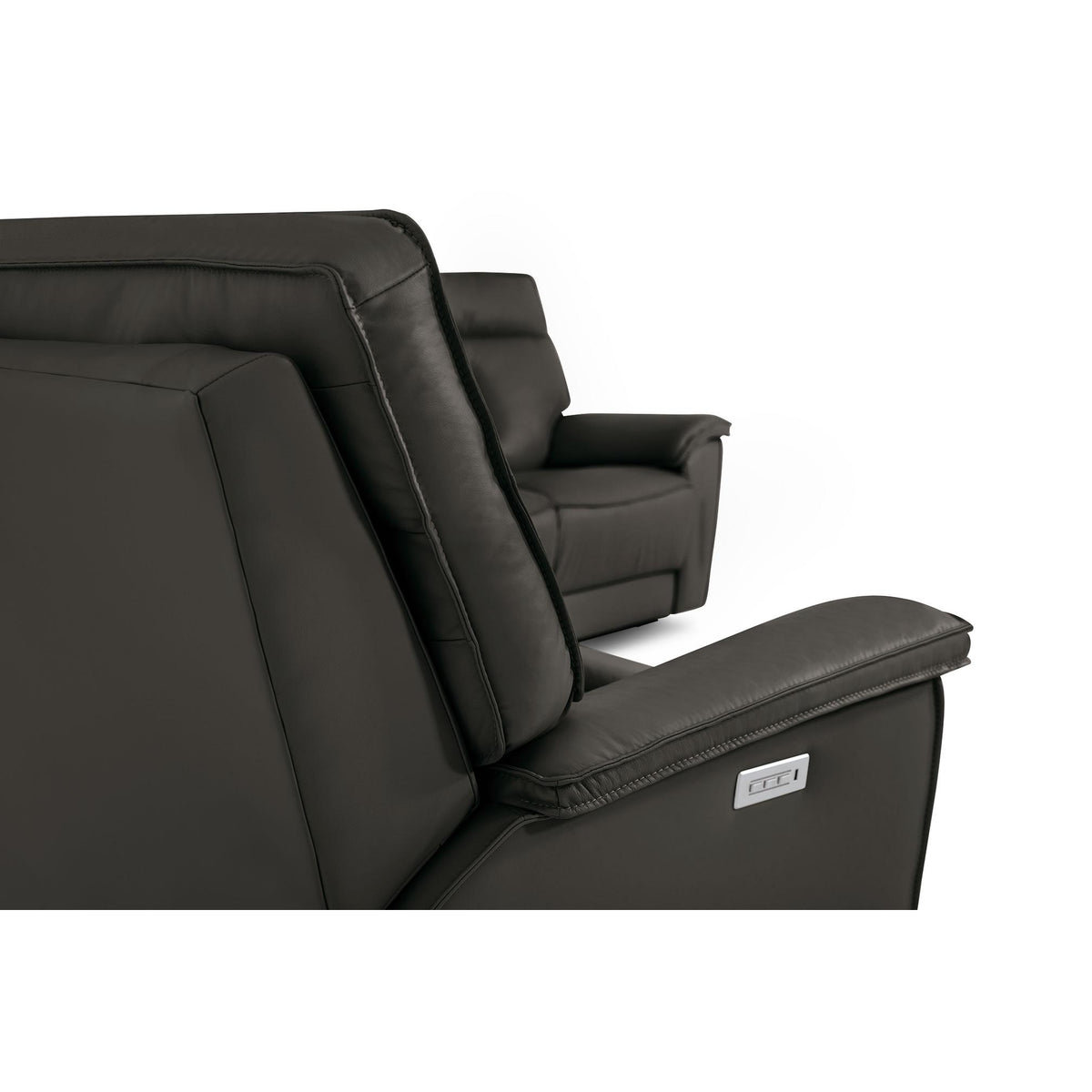 Palliser Oakley 41187 5 pc Power Sectional - Bali Carob Match IMAGE 15