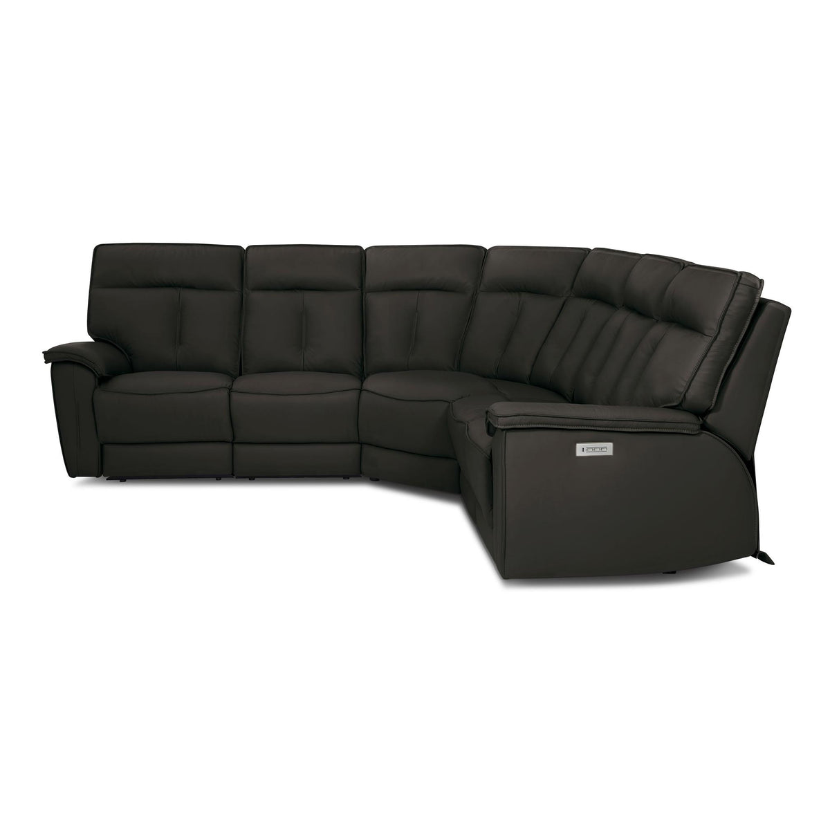  Palliser Oakley 41187 5 pc Power Sectional - Bali Carob Match IMAGE 2