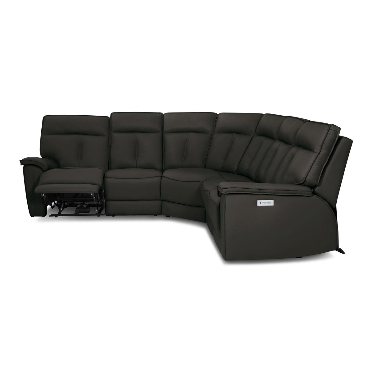  Palliser Oakley 41187 5 pc Power Sectional - Bali Carob Match IMAGE 3