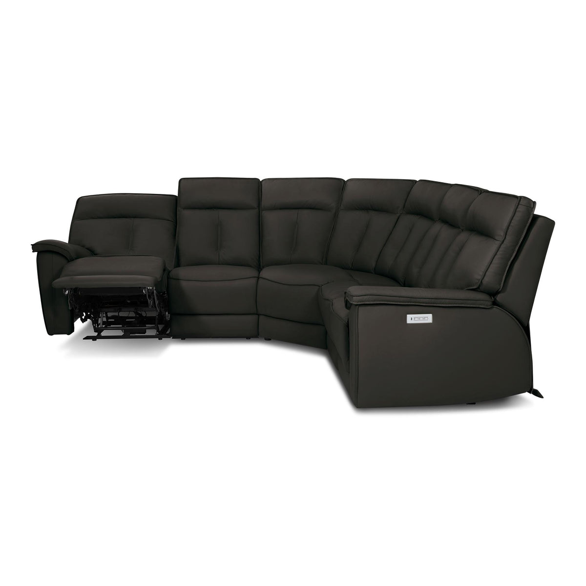  Palliser Oakley 41187 5 pc Power Sectional - Bali Carob Match IMAGE 4