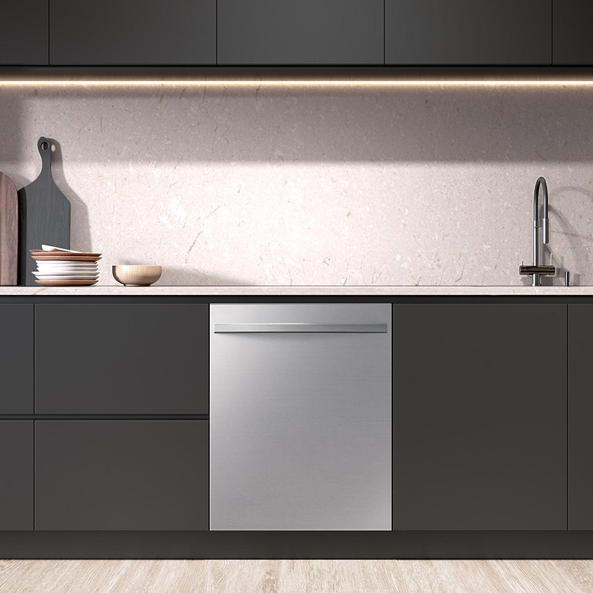  Samsung Built-in Dishwasher with 3rd Rack DW80CG4051SRAA IMAGE 10
