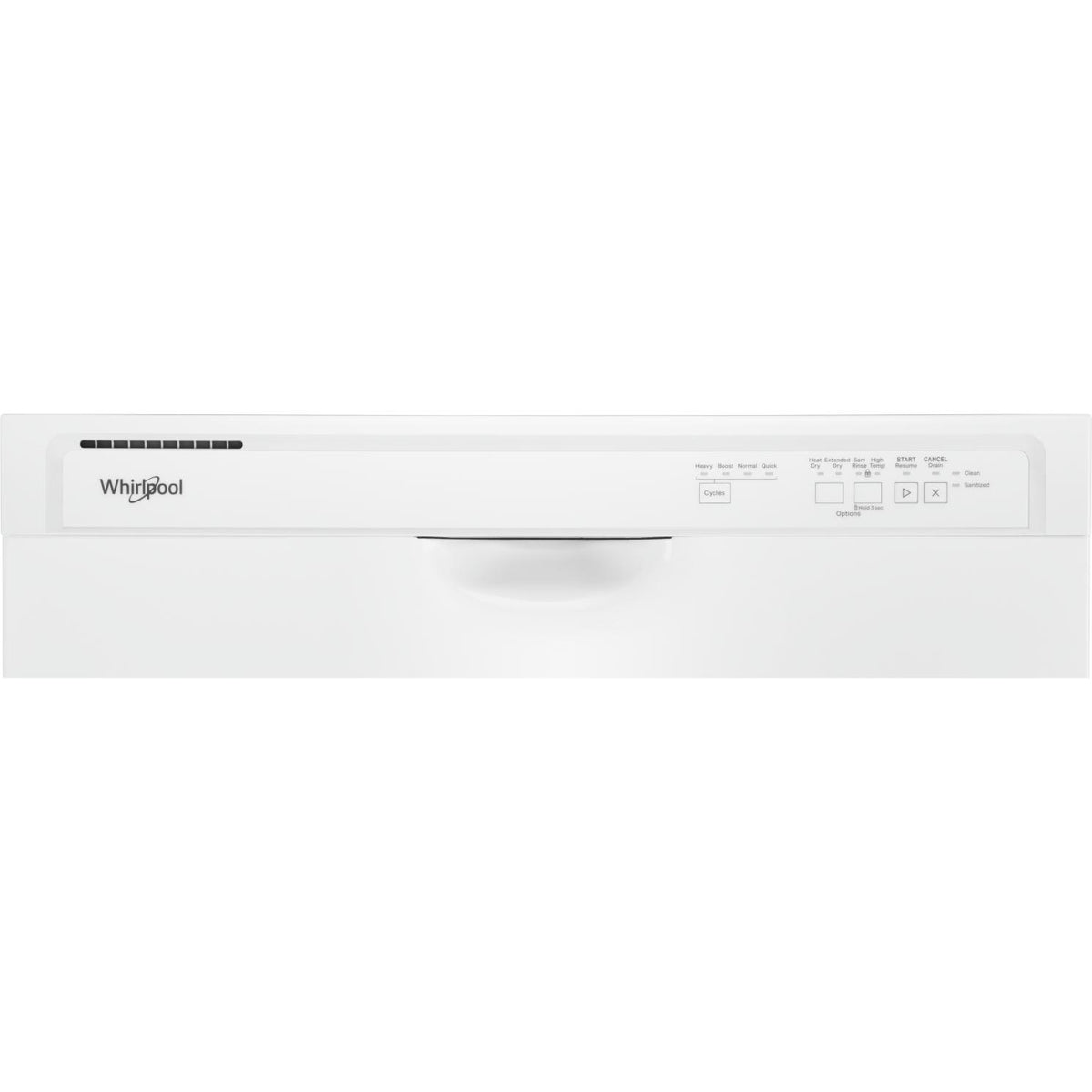  Whirlpool Built-In Dishwasher with Boost Cycle WDF341PAPW IMAGE 2