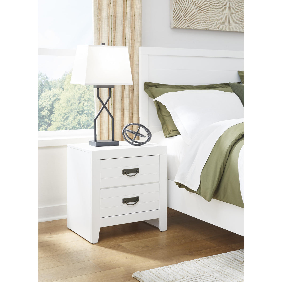  Signature Design by Ashley Binterglen B427-92 Two Drawer Night Stand IMAGE 7