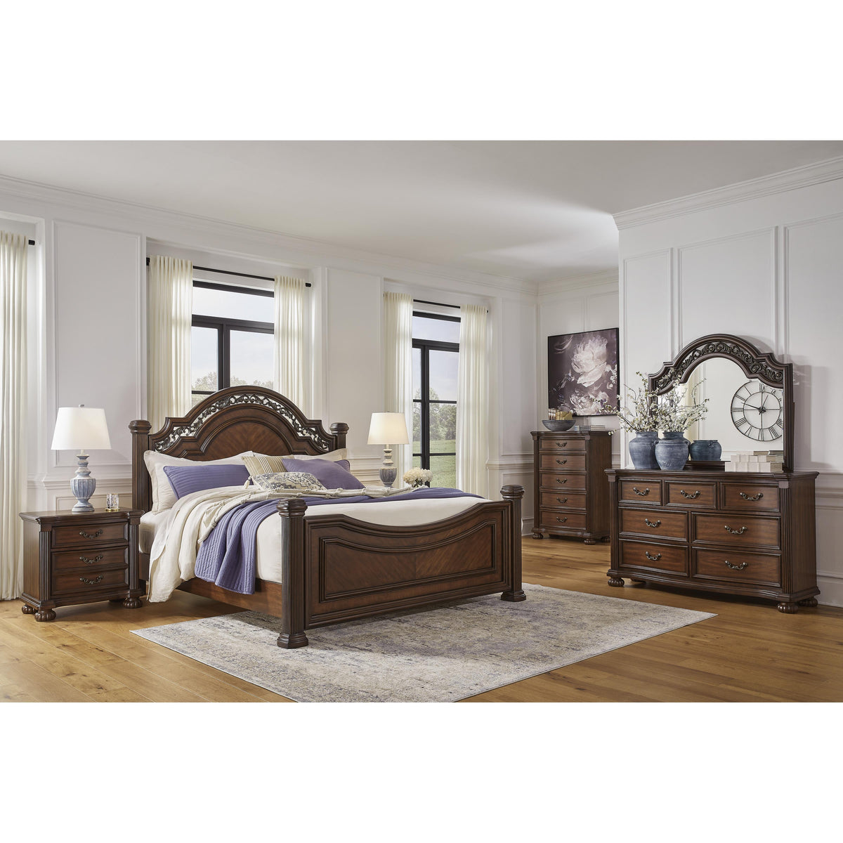  Signature Design by Ashley Lavinton B764-93 Three Drawer Night Stand IMAGE 9