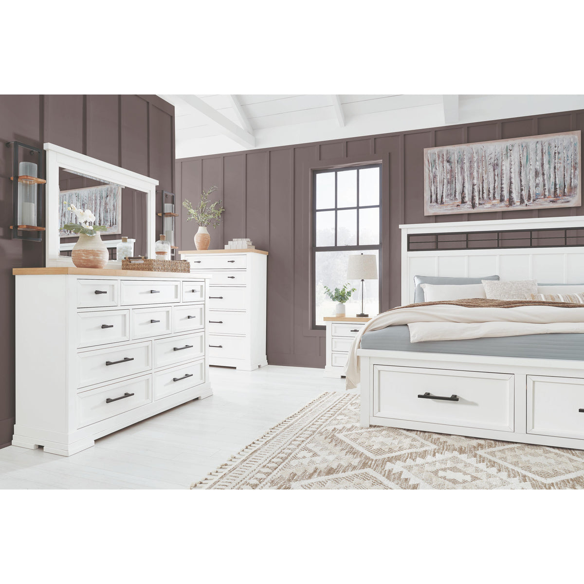  Benchcraft Ashbryn B844-46 Five Drawer Chest IMAGE 9