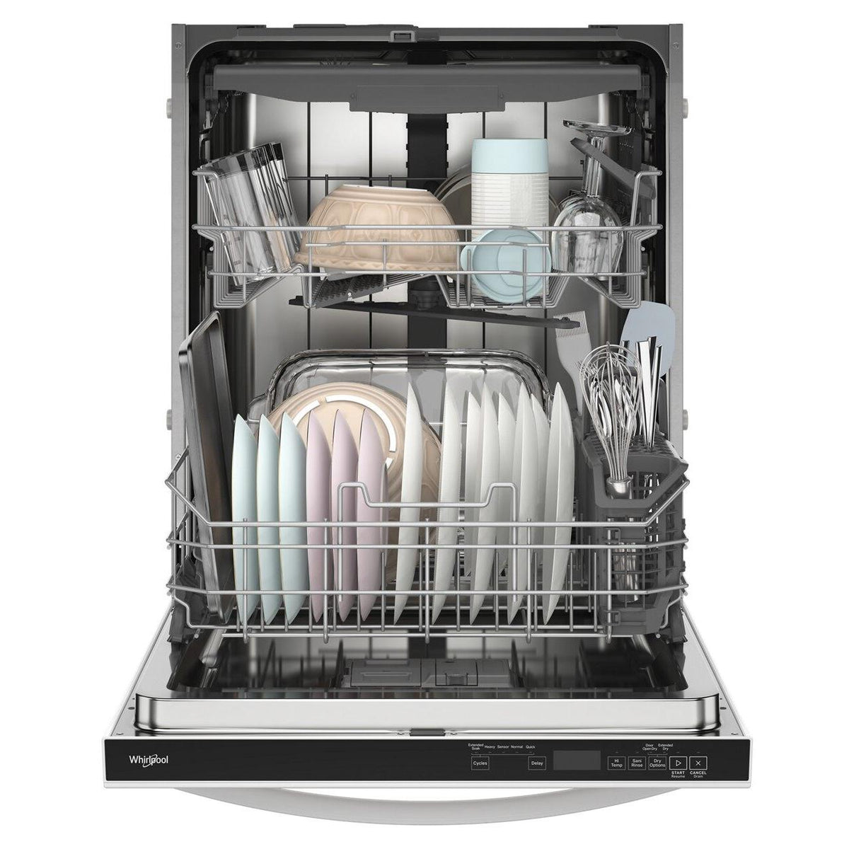 Whirlpool Built-in Dishwasher with 3rd Rack WDT550SAPW IMAGE 3