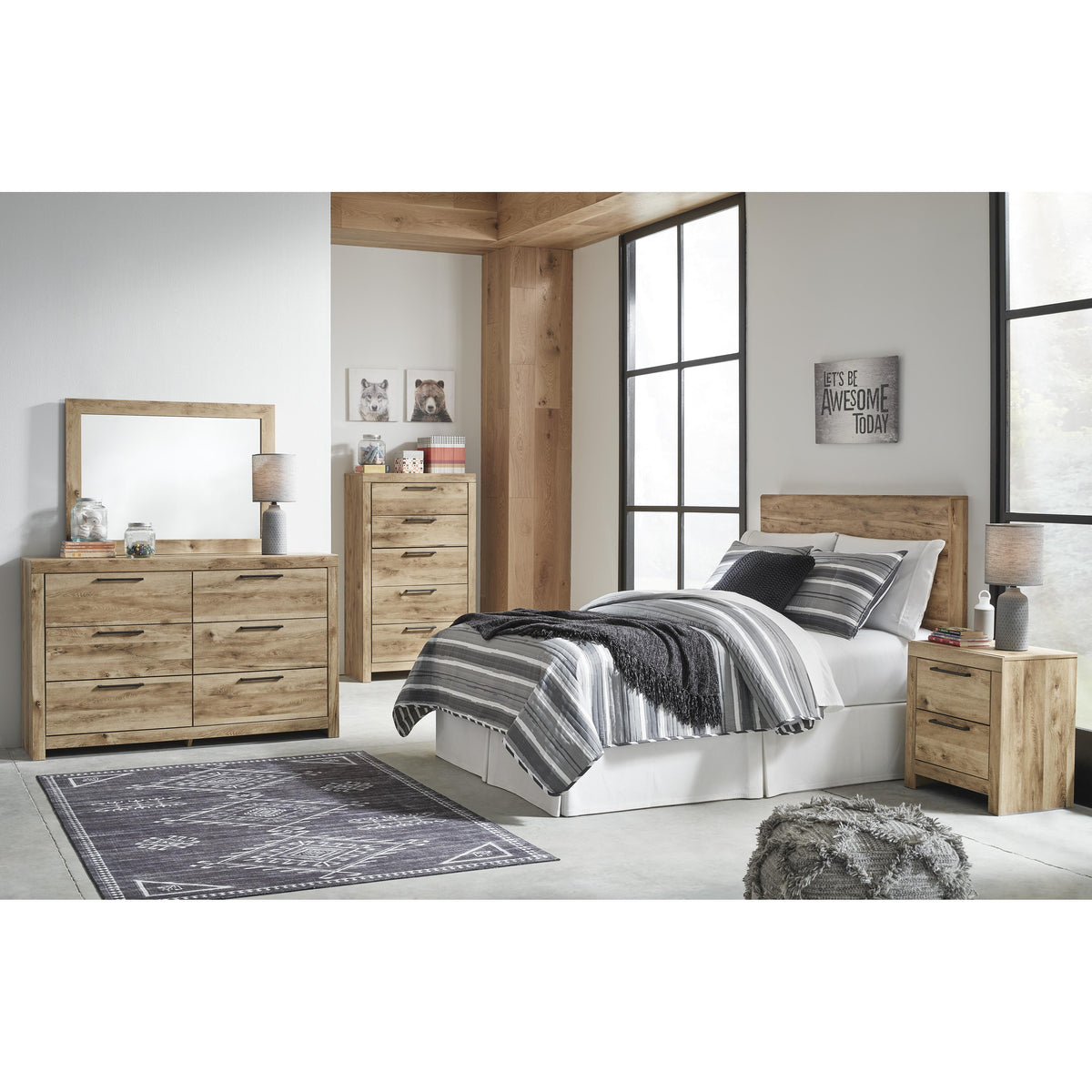  Signature Design by Ashley Hyanna B1050-87 Full Panel Headboard IMAGE 6