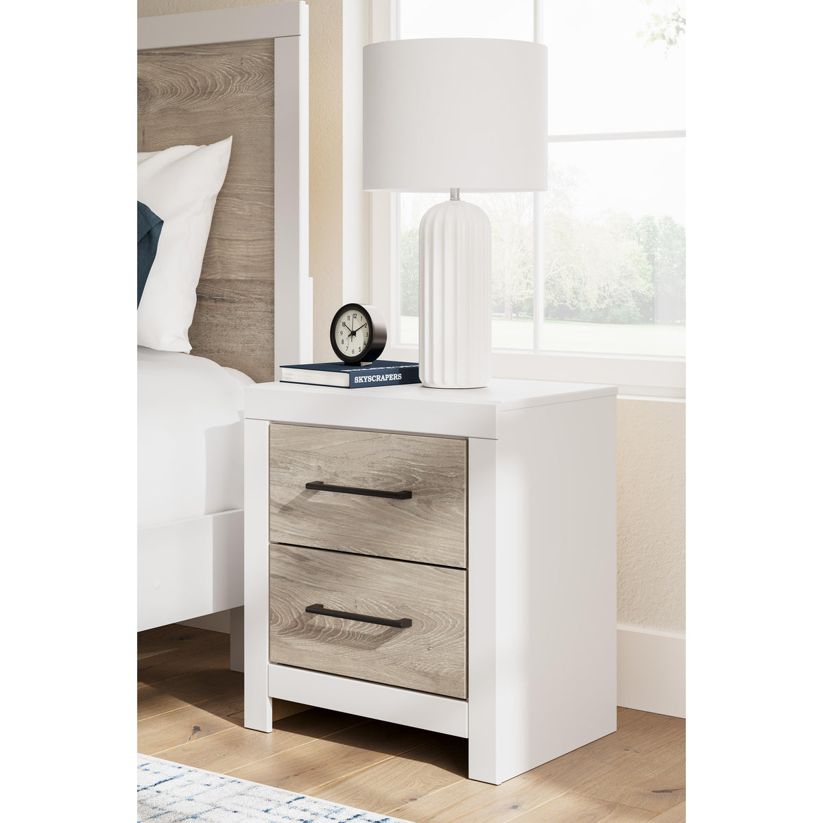  Signature Design by Ashley Charbitt B2035-92 Two Drawer Night Stand IMAGE 7
