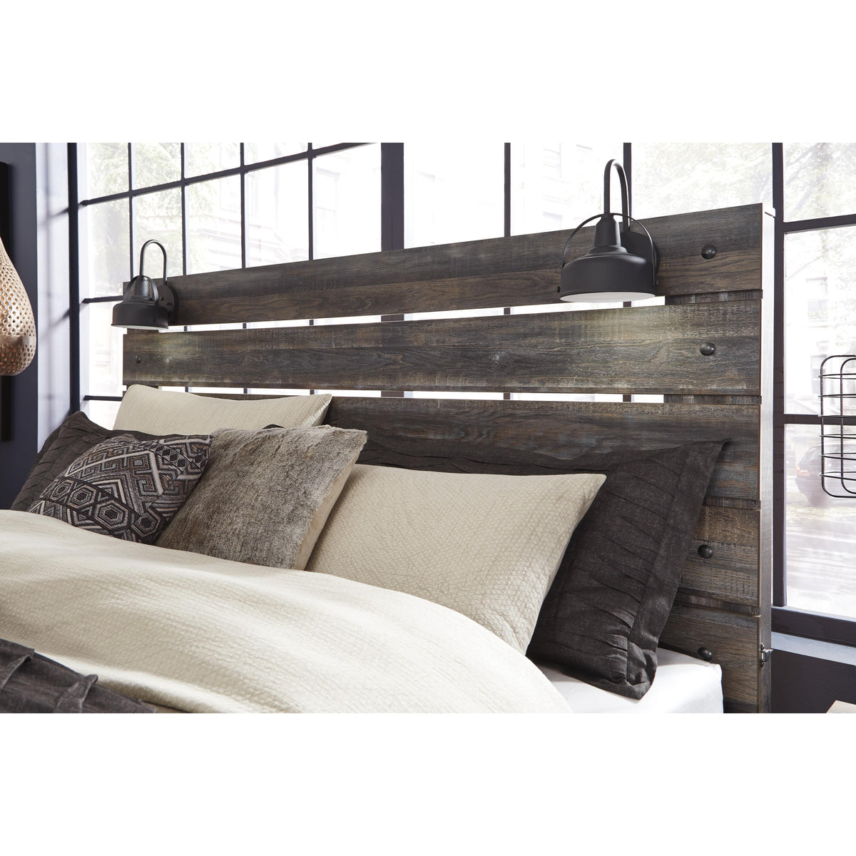  Signature Design by Ashley Drystan B211-57 Queen Panel Headboard IMAGE 4