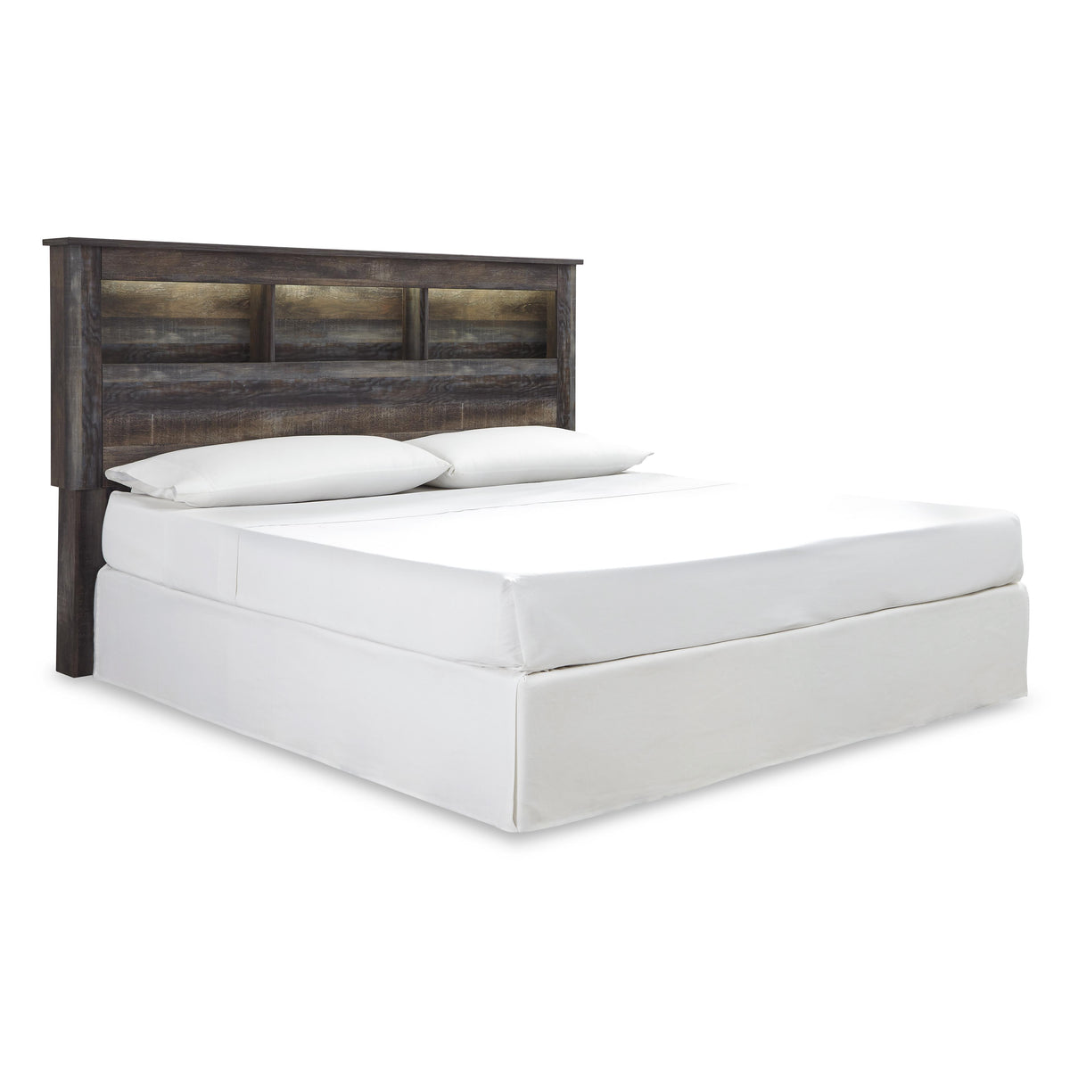  Signature Design by Ashley Drystan B211-69 King/California King Bookcase Headboard IMAGE 1