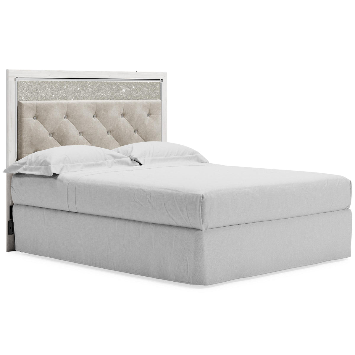  Signature Design by Ashley Altyra B2640-57 Queen Upholstered Panel Headboard IMAGE 2