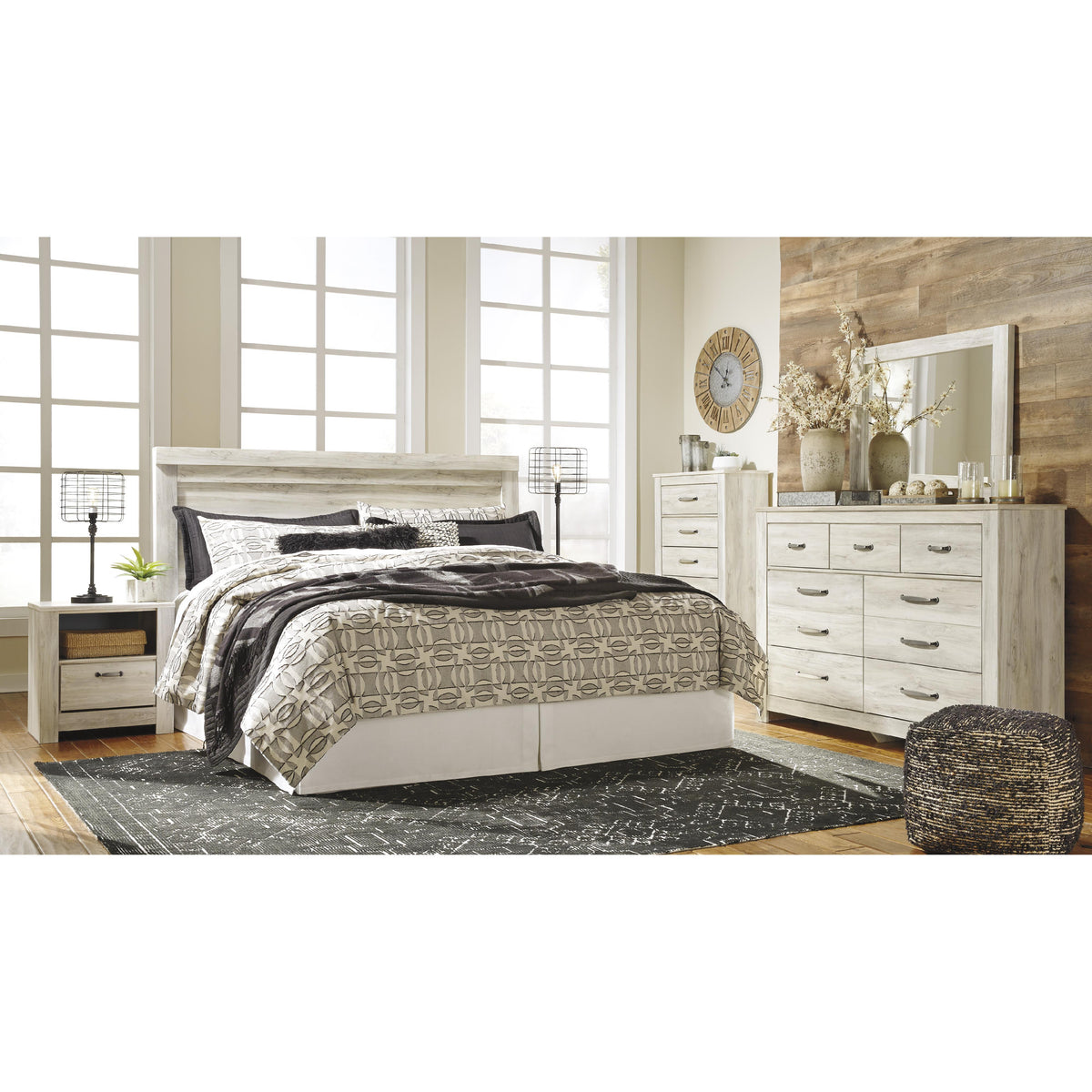 Signature Design by Ashley Bellaby B331-58 King Panel Headboard IMAGE 3