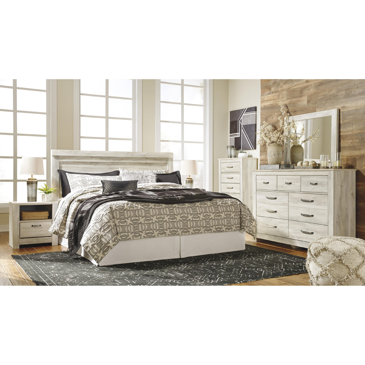  Signature Design by Ashley Bellaby B331-58 King Panel Headboard IMAGE 4