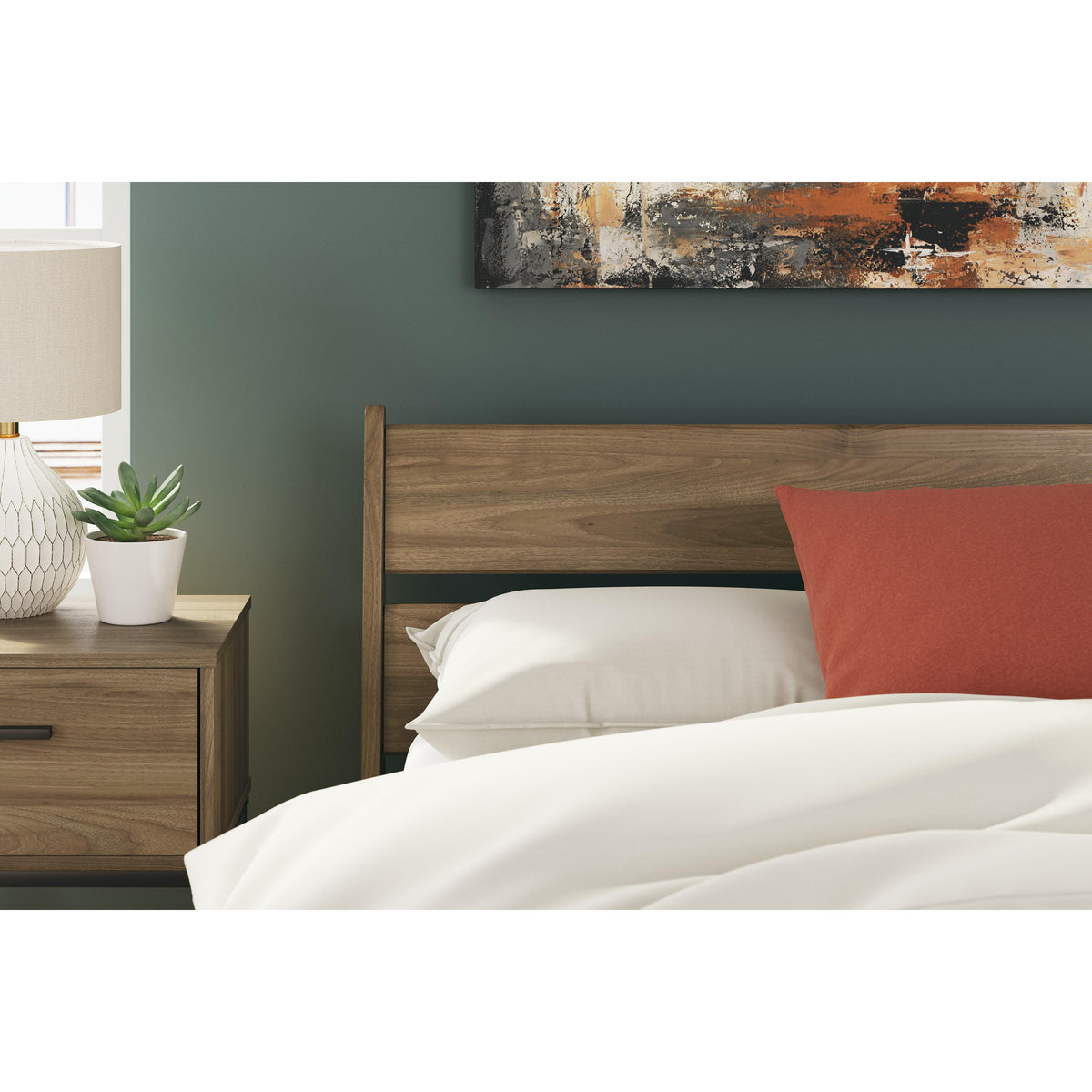  Signature Design by Ashley Deanlow EB1866-157 Queen Panel Headboard IMAGE 3