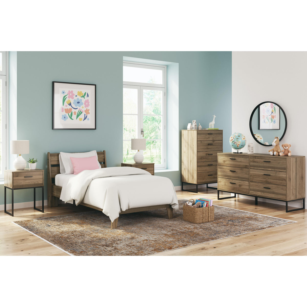  Signature Design by Ashley Deanlow EB1866-231 Six Drawer Dresser IMAGE 11