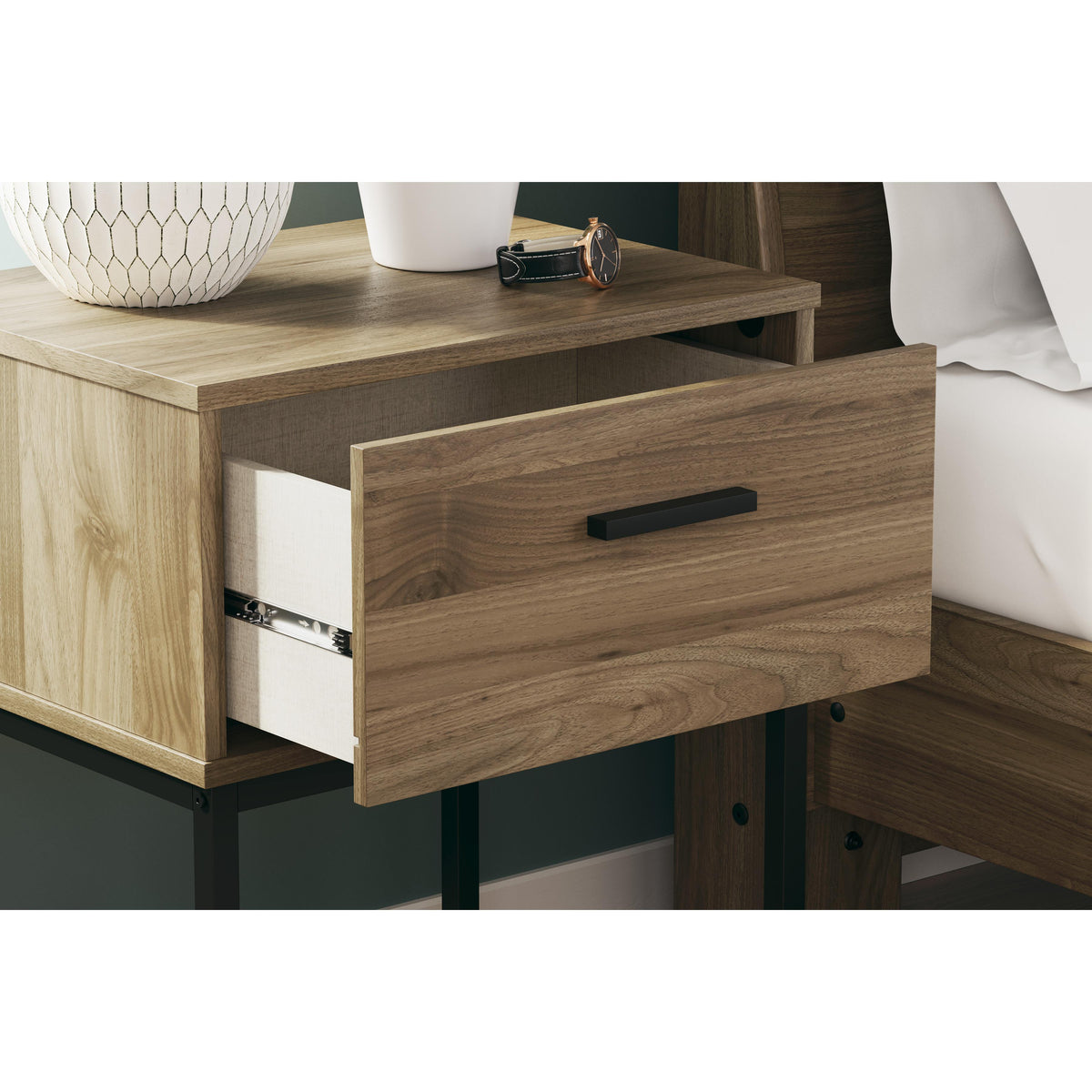  Signature Design by Ashley Deanlow EB1866-291 One Drawer Night Stand IMAGE 8