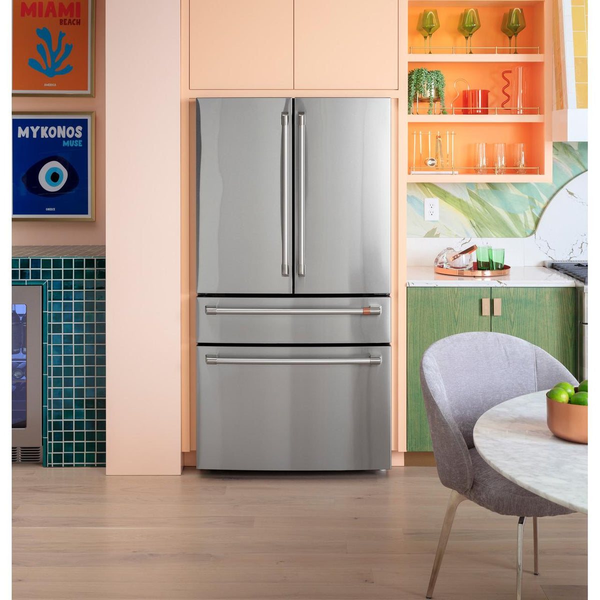  Café 36-inch 28.7 cu. ft. French 4-Door Refrigerator CGE29DP2TS1 IMAGE 9