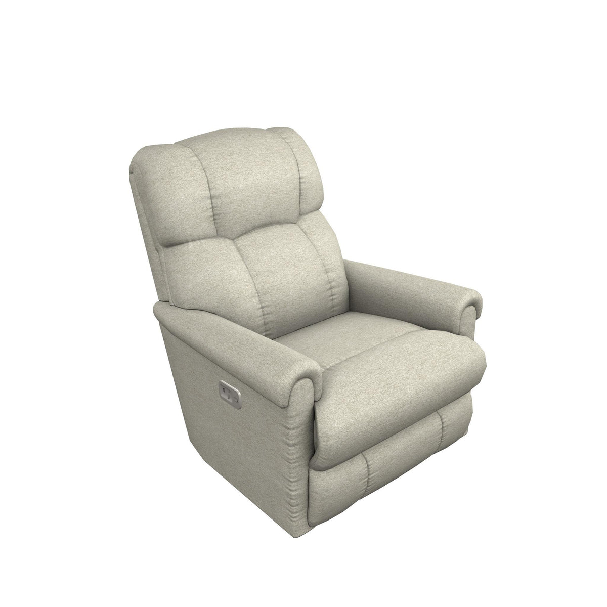  La-Z-Boy Pinnacle Power Rocking Recliner w/ Headrest - Antique IMAGE 1