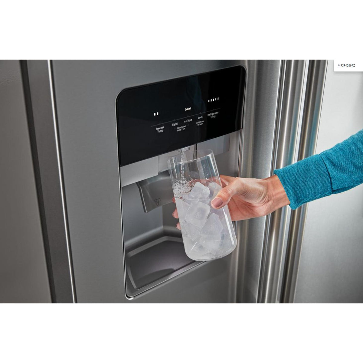  Maytag 36 in. 25 cu. ft.  Side-by-Side Refrigerator MRSF4036PZ IMAGE 7