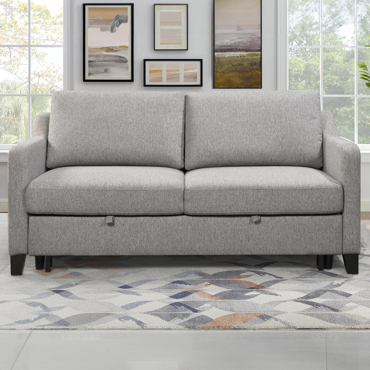  Primo International Medea UD14230593STSE Sleeper Sofa - Lyric Oyster Grey IMAGE 7