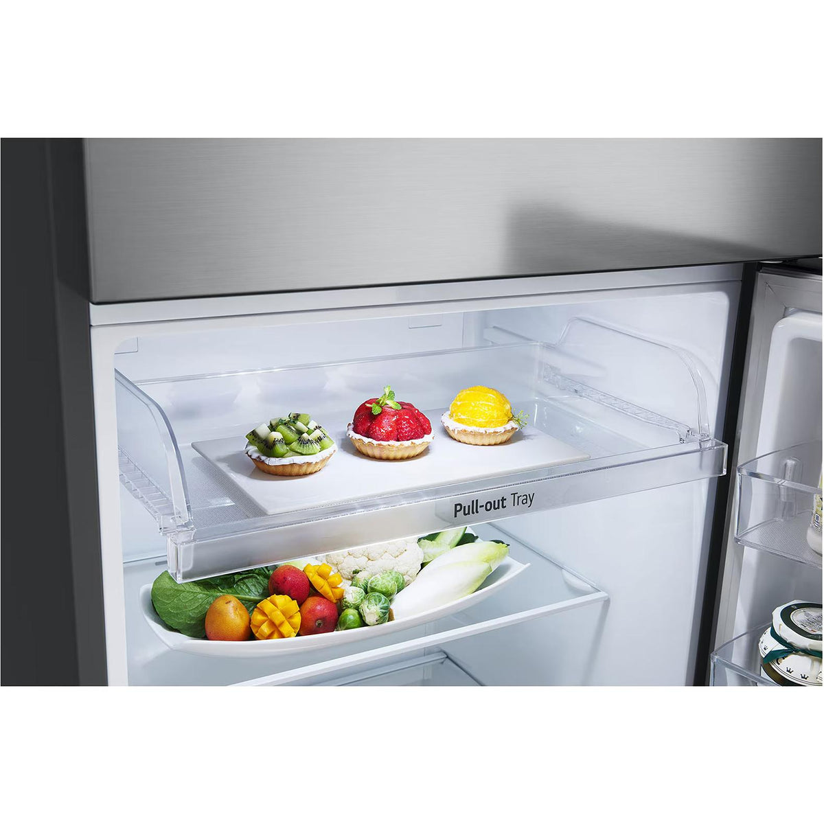  LG 28-inch, 13 cu.ft Counter-Depth Top Freezer Refrigerator LT13C2000V IMAGE 6