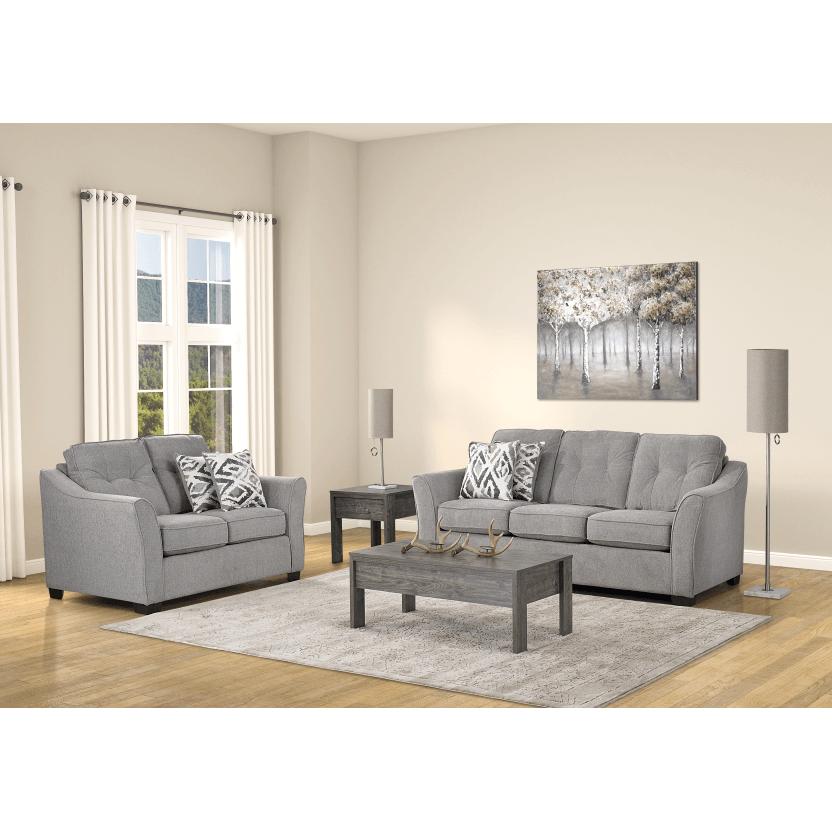  Minhas Furniture Stationary Fabric Sofa AB-2052-SA-S IMAGE 2