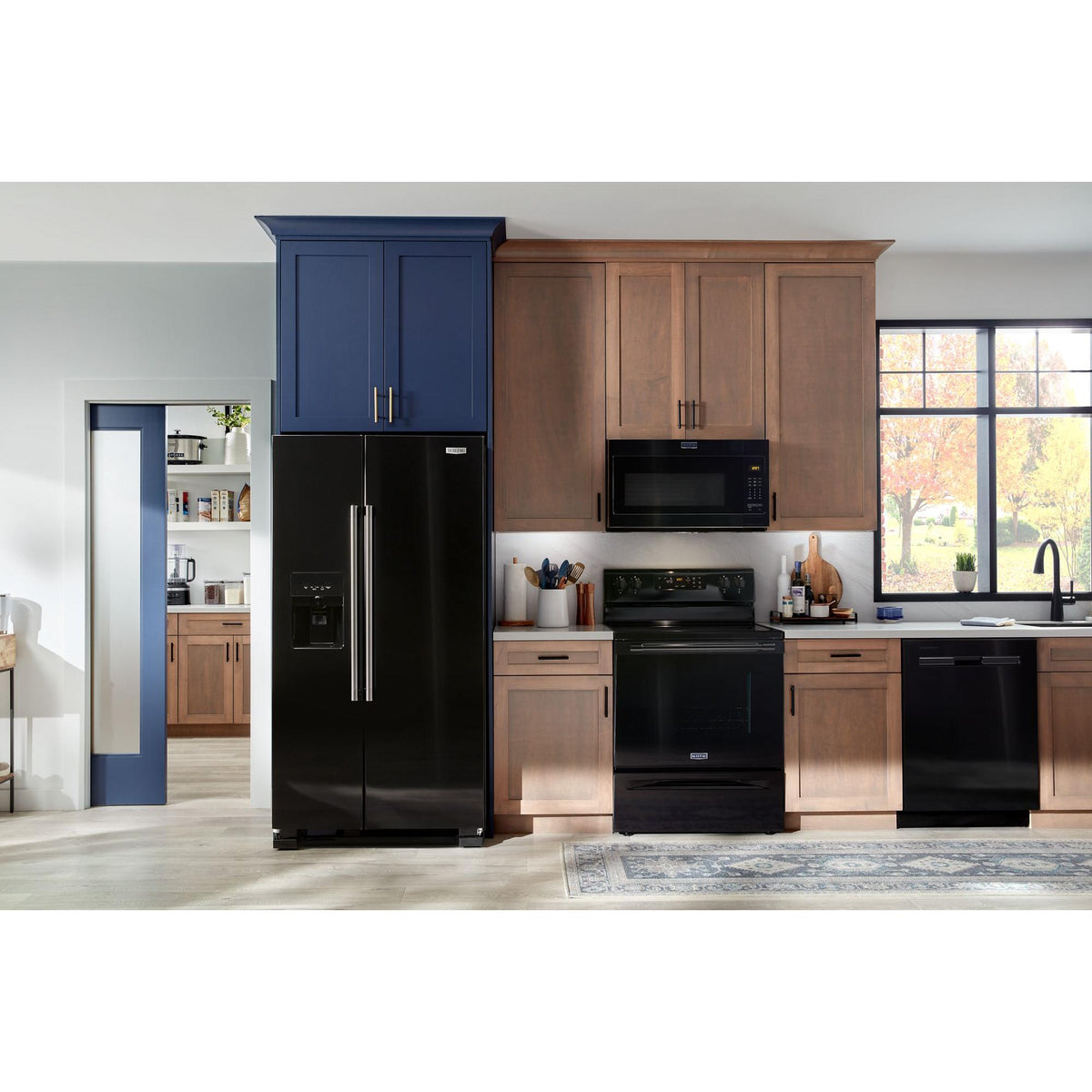  Maytag 36 in. 25 cu. ft.  Side-by-Side Refrigerator MRSF4036PB IMAGE 9