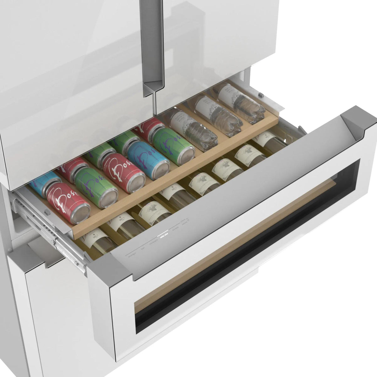  Bosch 36-inch, 20.5 cu.ft. Counter Depth French 4-Door Refrigerator with FlexBar™ B36CL81ENW IMAGE 5