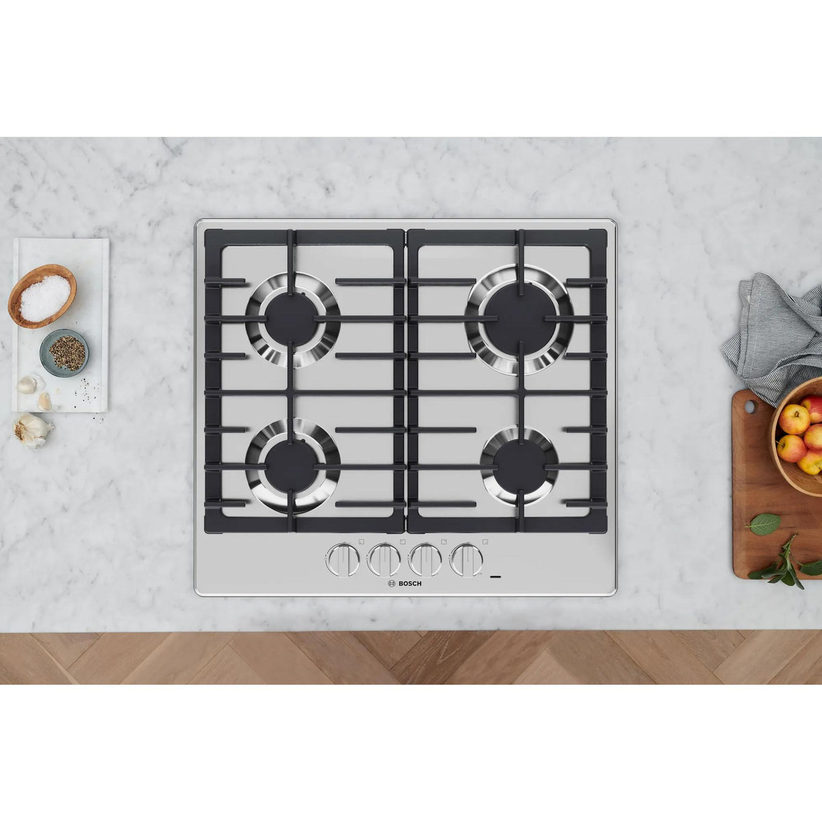  Bosch 22-inch Built-in Gas Cooktop NGM5453UC IMAGE 11