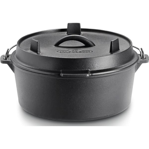  Napoleon Cast Iron Dutch Oven 6qt 56059 IMAGE 1
