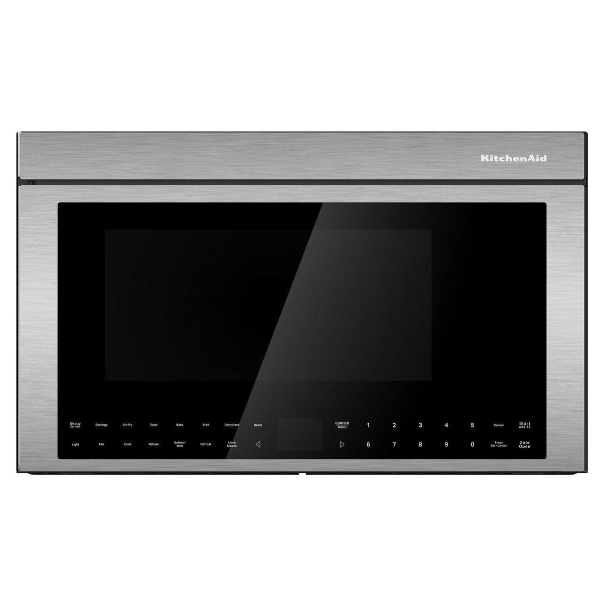  KitchenAid 30-inch, 1.1 cu. ft. Over-the-Range Microwave Oven with Air Fry Technology YKMMF730PPS IMAGE 1