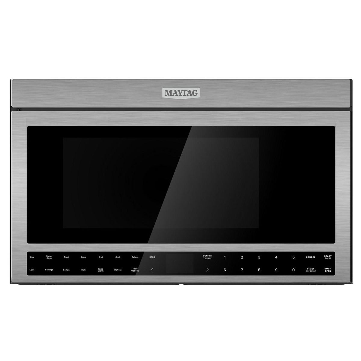  Maytag 30-inch, 1.1 cu. ft. Over-the-Range Microwave Toaster Oven YMMMF8030PZ IMAGE 1
