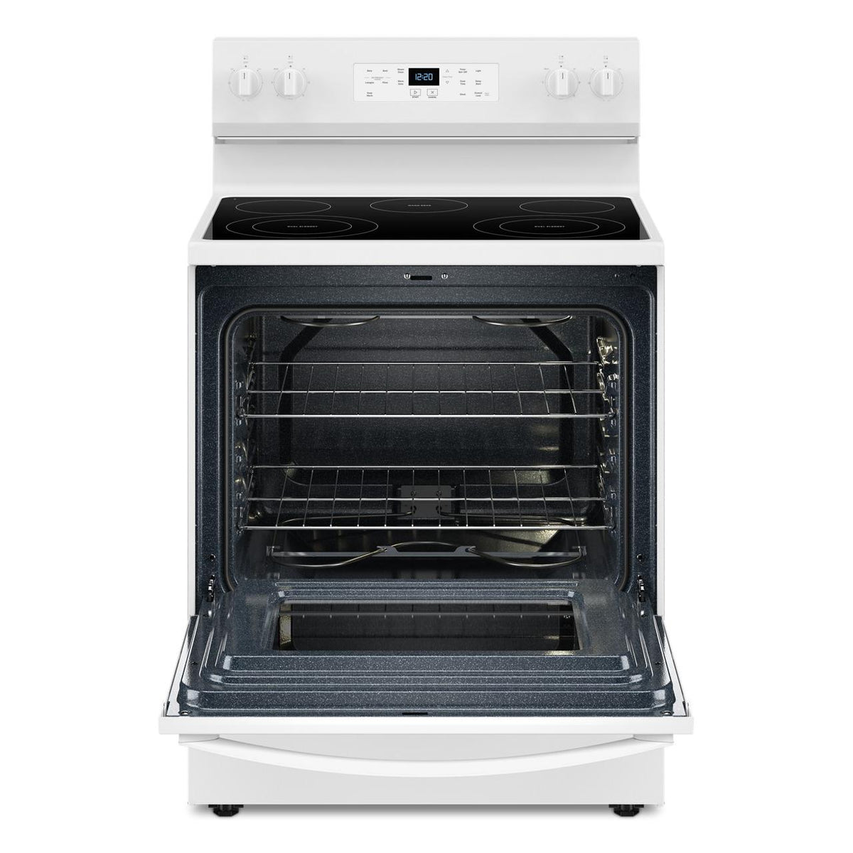 Whirlpool 30-inch Freestanding Electric Range YWFES3330RW IMAGE 2