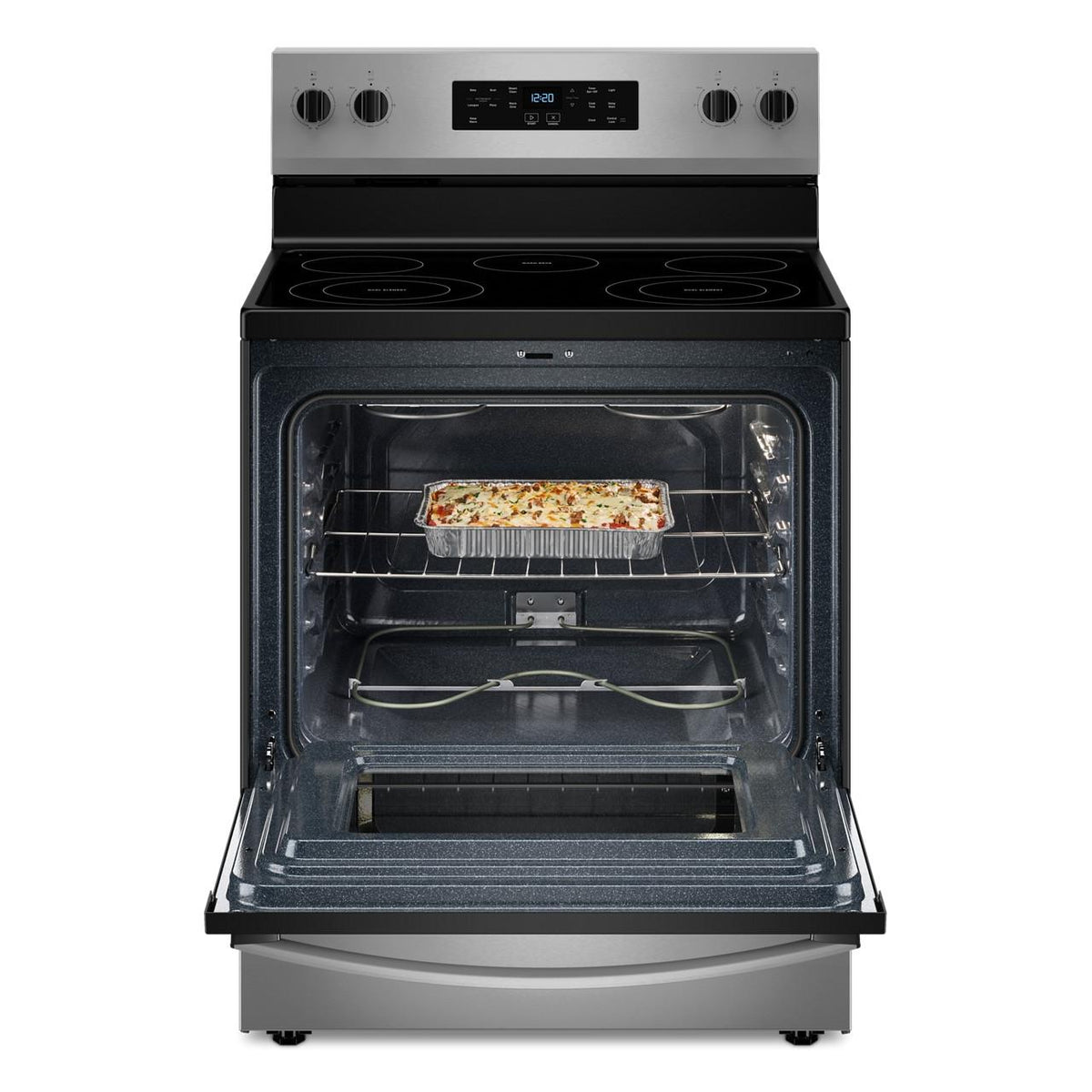  Whirlpool 30-inch Freestanding Electric Range YWFES3330RZ IMAGE 2