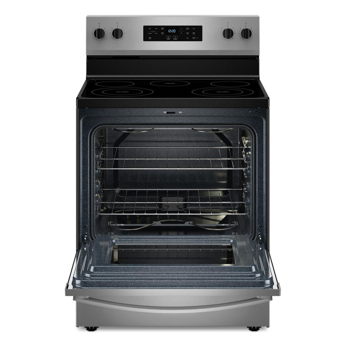  Whirlpool 30-inch Freestanding Electric Range YWFES3330RZ IMAGE 3
