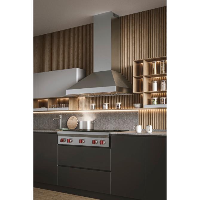  Best 36-inch WPP1 Series Chimney Range Hood with IQ6 Blower System WPP1366SS IMAGE 6