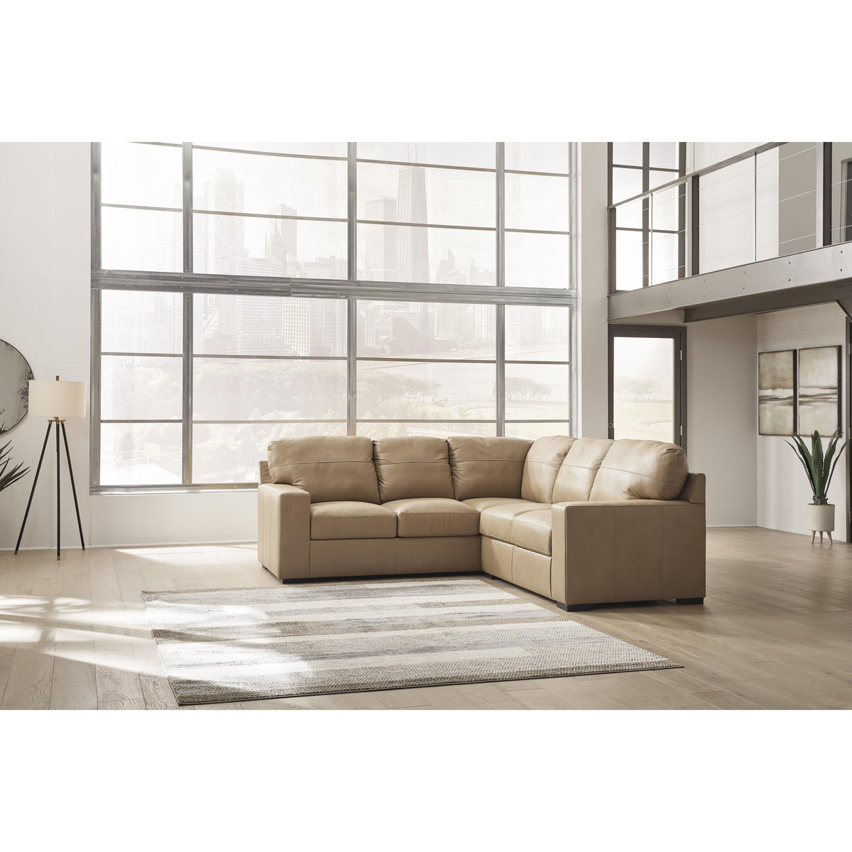  Signature Design by Ashley Bandon 38006S1 2 pc Sectional IMAGE 3