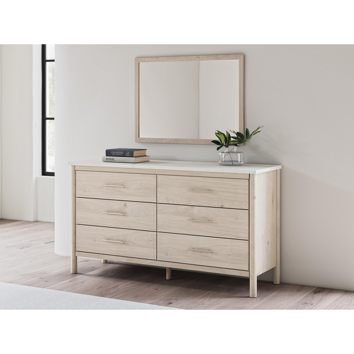  Signature Design by Ashley Cadmori B2615-36 Bedroom Mirror IMAGE 3