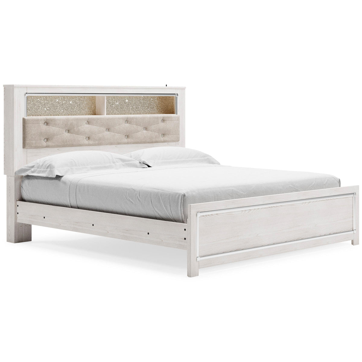  Signature Design by Ashley Altyra B2640B51 King Panel Bookcase Bed IMAGE 1