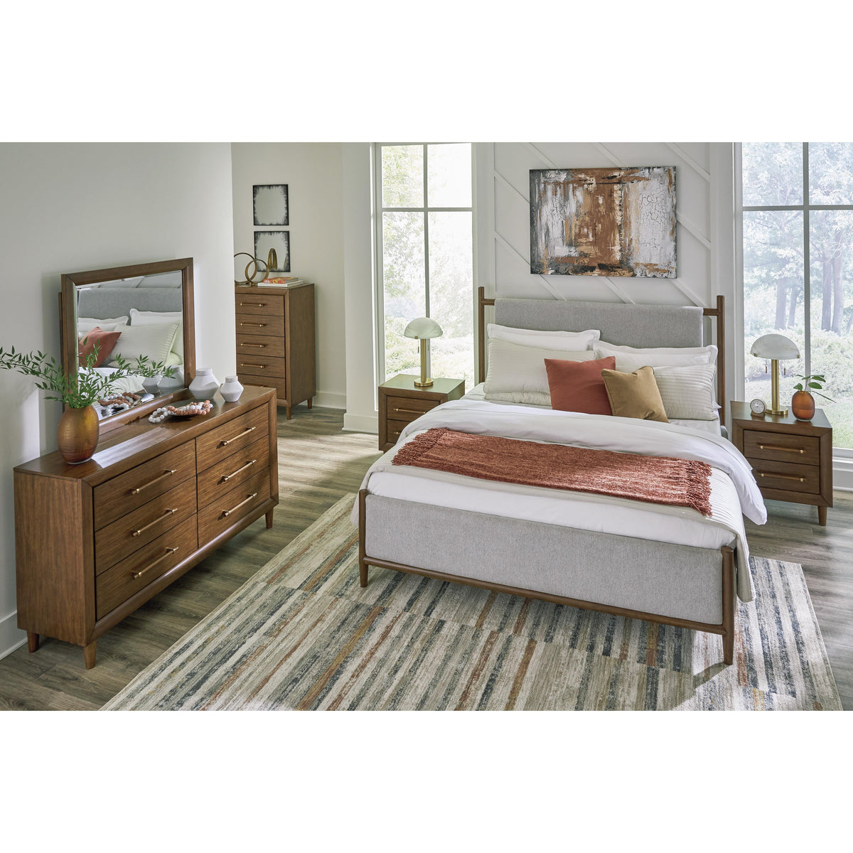  Signature Design by Ashley Lyncott B615-92 Two Drawer Night Stand IMAGE 9