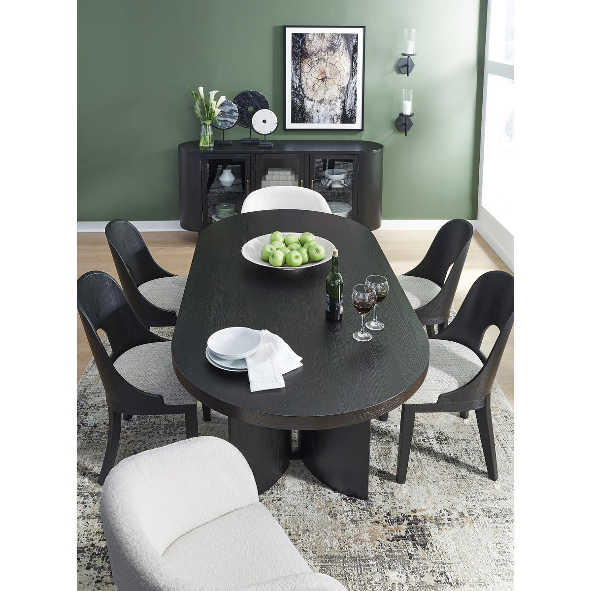  Signature Design by Ashley Rowanbeck D821-01 Dining Upholstered Side Chair IMAGE 9